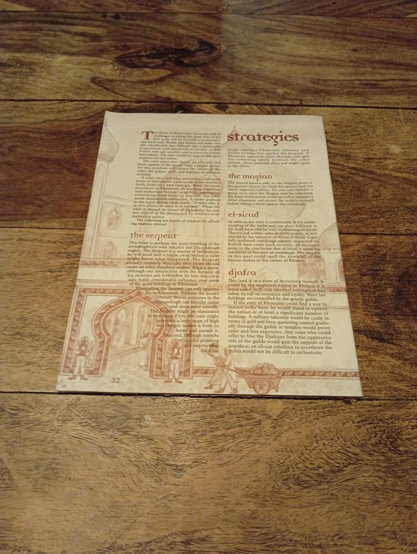 AD&D Birthright Khourane TSR 3123 AD&D 1996