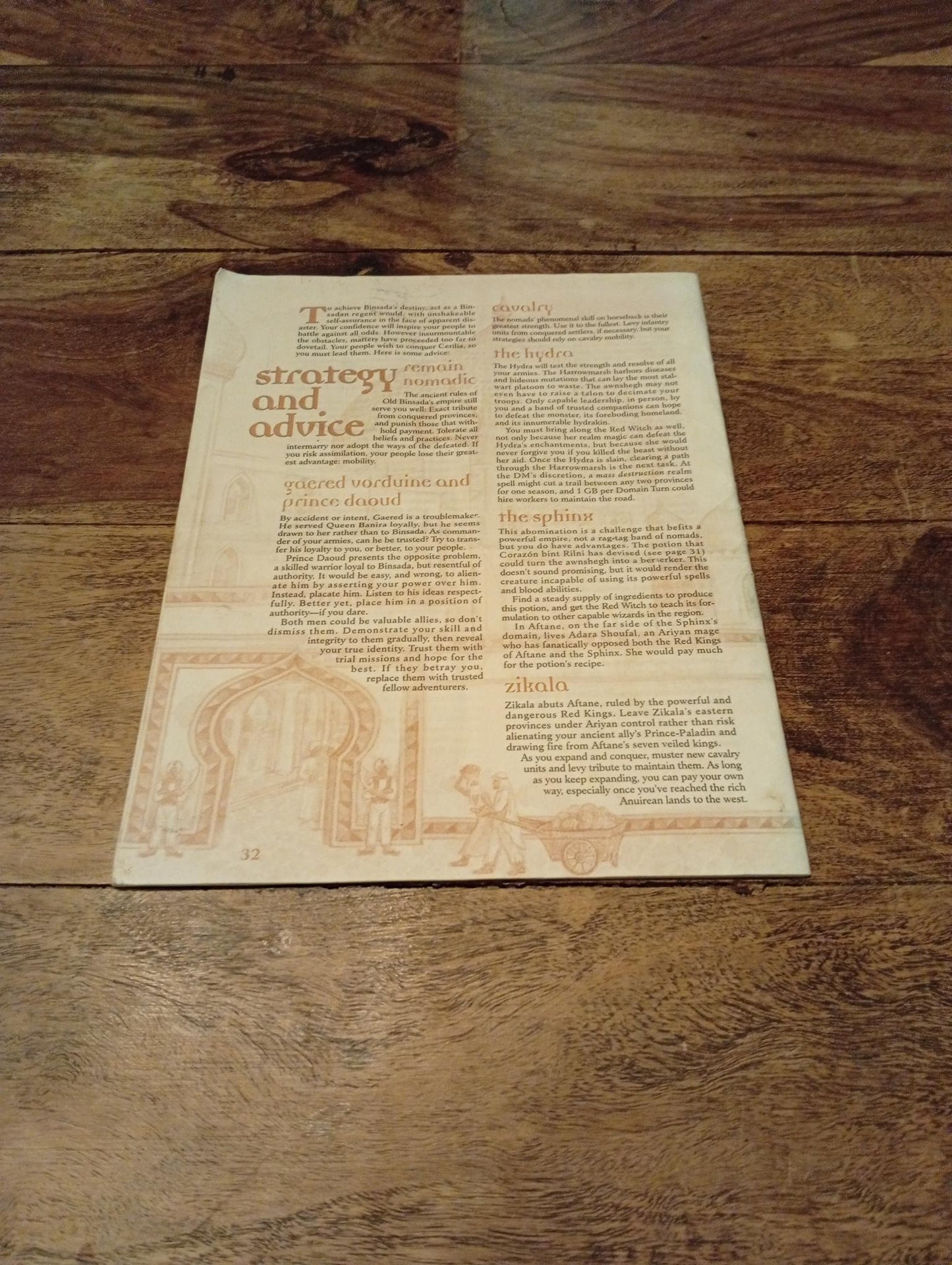 AD&D Birthright Binsada TSR 3119 AD&D 1996