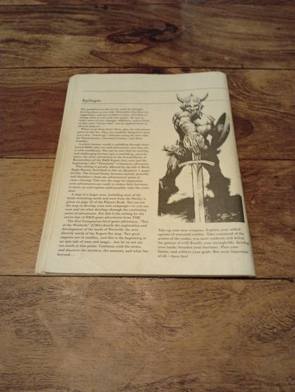 Dungeons & Dragons Dungeons Masters Companion Book 2 TSR 1984