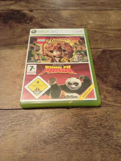 Xbox 360 Lego Indiana Jones And Kung Fu Panda