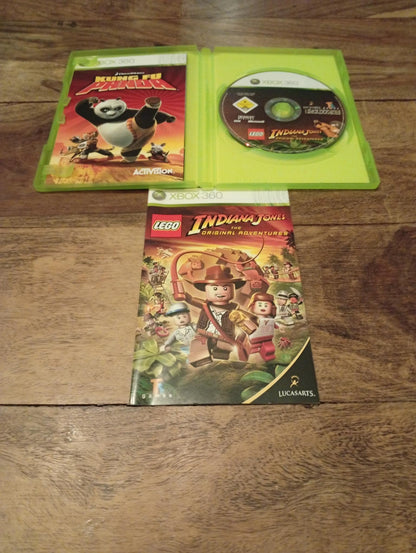 Xbox 360 Lego Indiana Jones And Kung Fu Panda