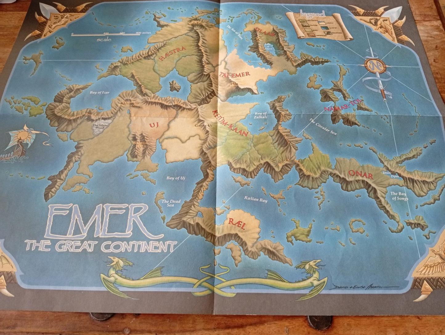 SHADOW WORLD EMER Map I.C.E. 1990