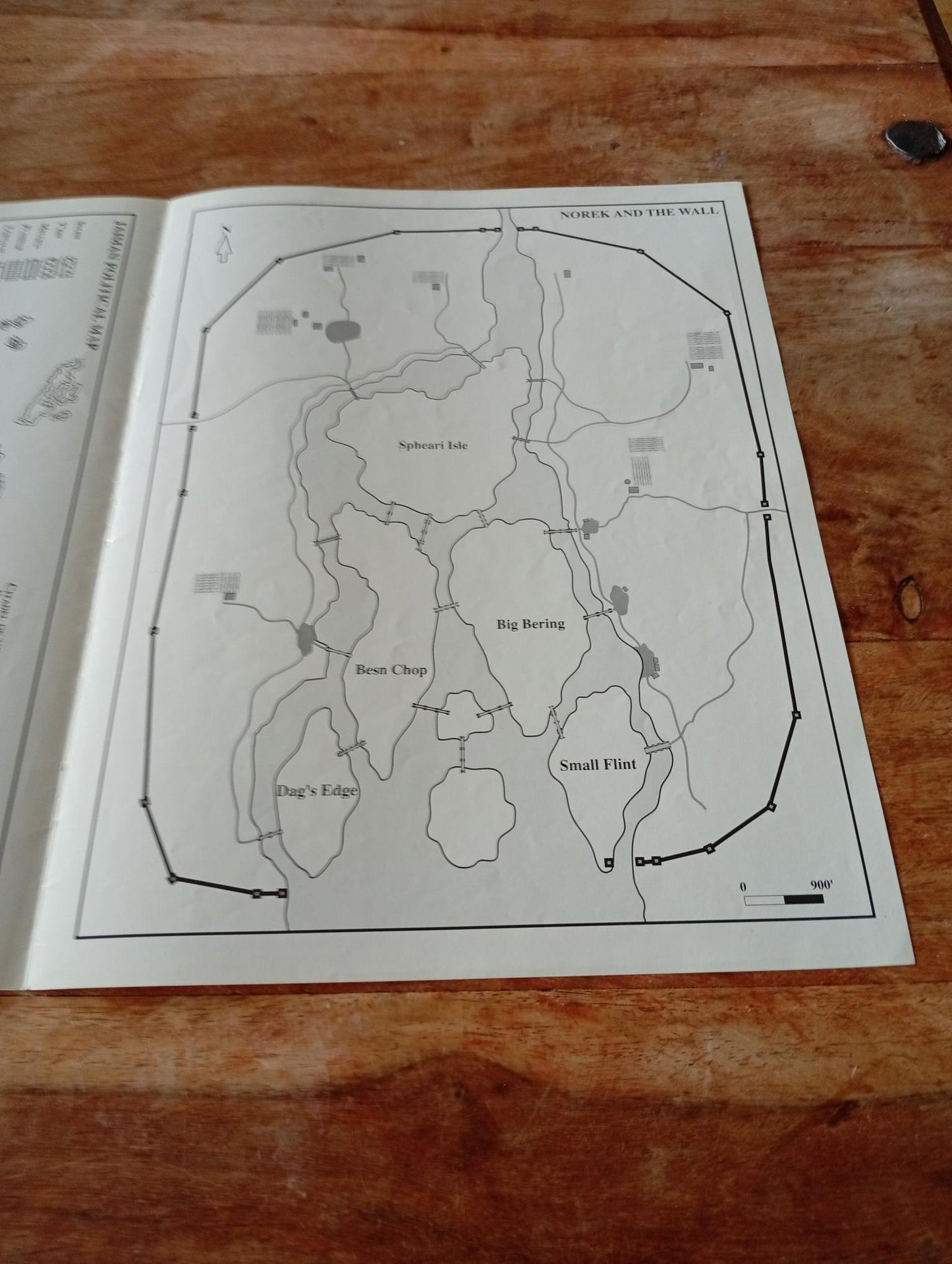 NOREK Map Shadow World I.C.E. 1990