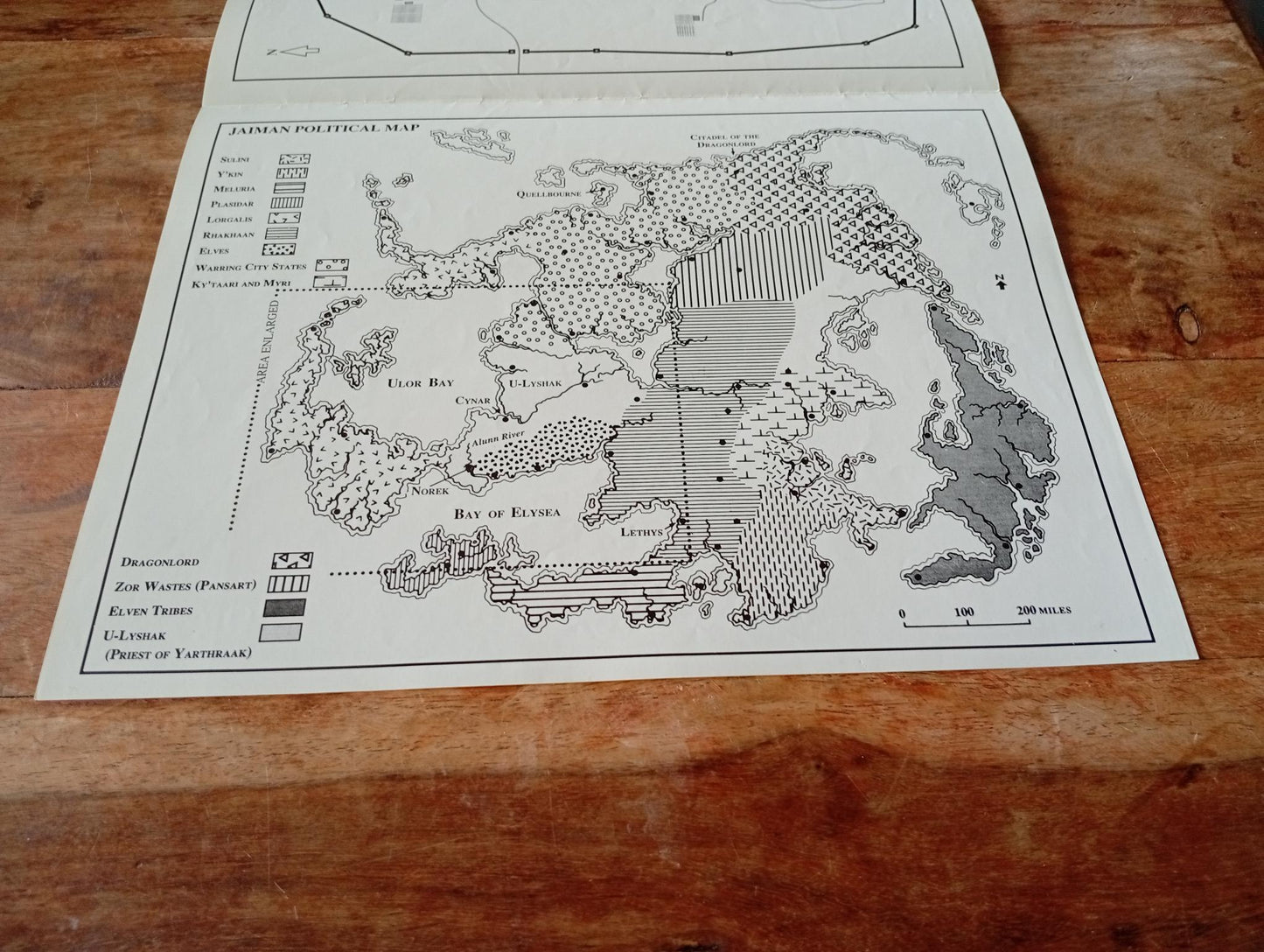 NOREK Map Shadow World I.C.E. 1990