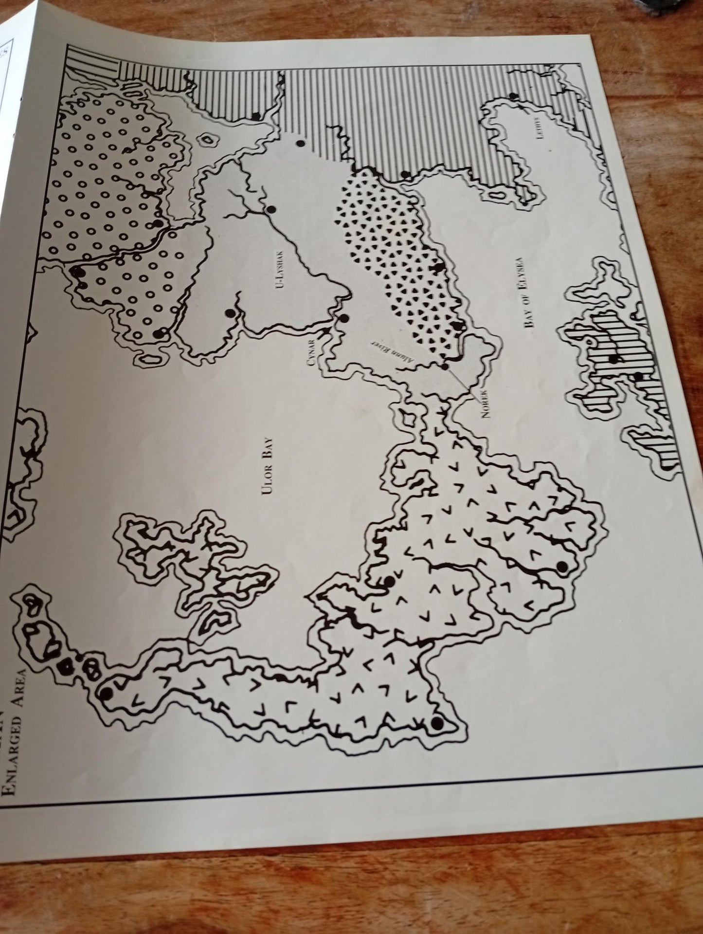 NOREK Map Shadow World I.C.E. 1990