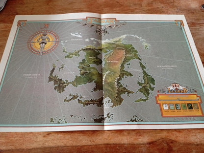 Shadow World Jaiman Land of Twilight Map I.C.E. 6010 Rolemaster 1989