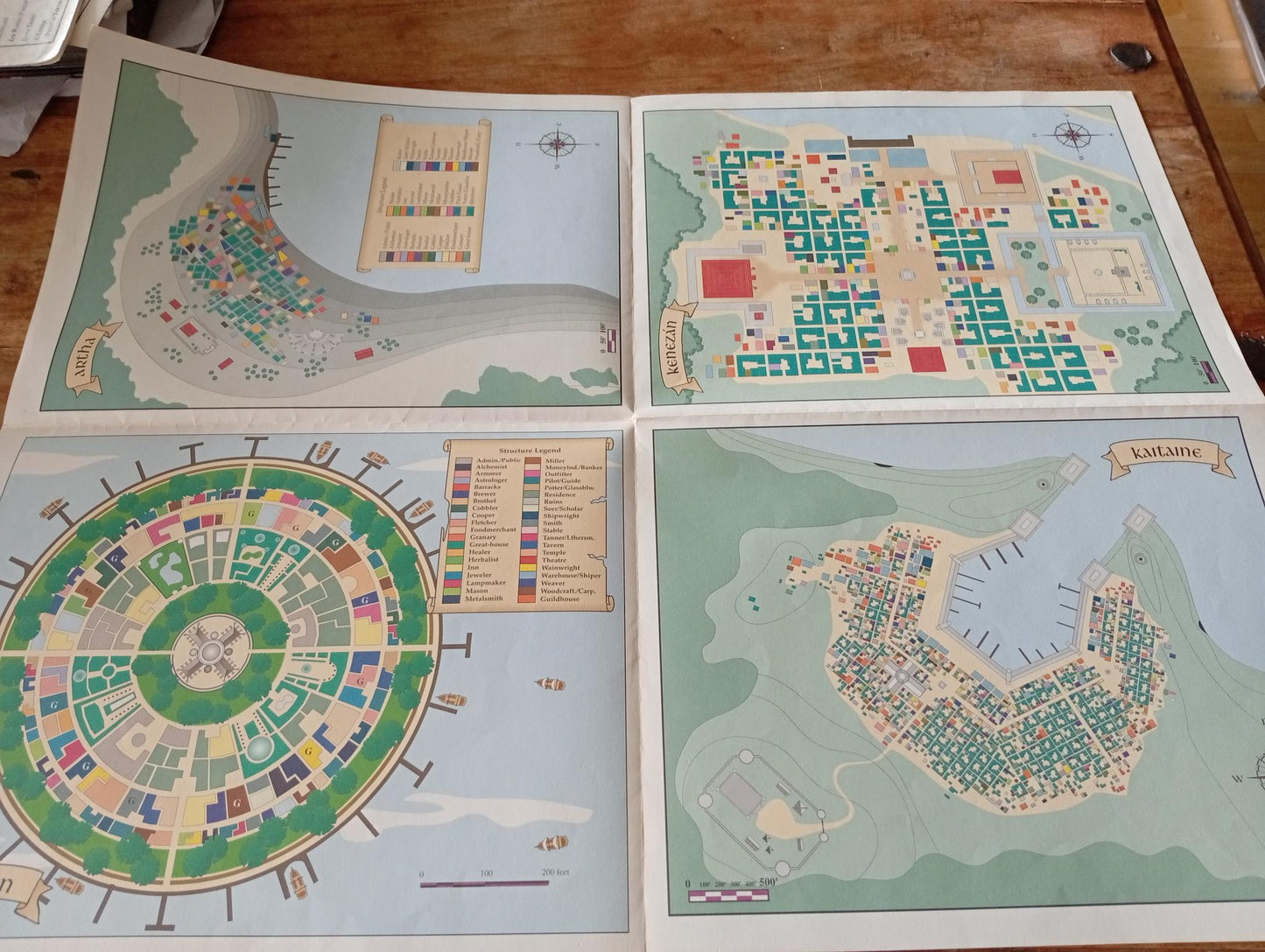 SHADOW WORLD EMER Map I.C.E. 1990
