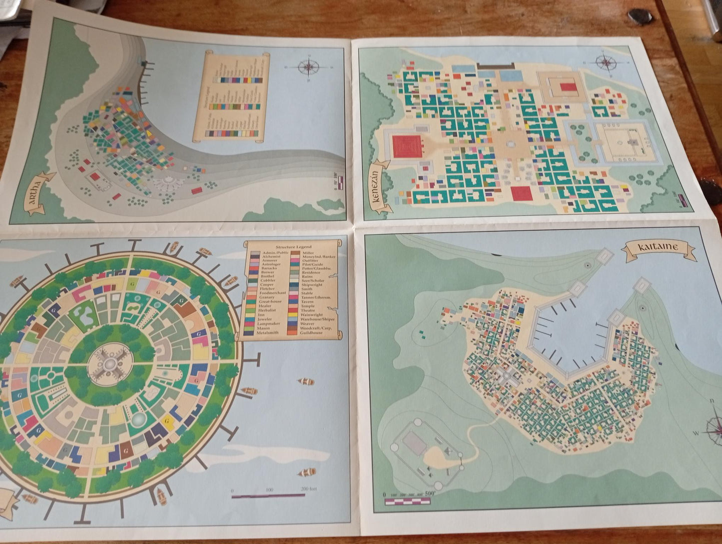 SHADOW WORLD EMER Map I.C.E. 1990