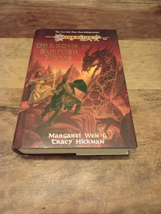 DragonLance Dragons of Summer Flame Hardcover Margaret Weis & Tracy Hickman 1995