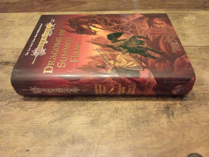 DragonLance Dragons of Summer Flame Hardcover Margaret Weis & Tracy Hickman 1995