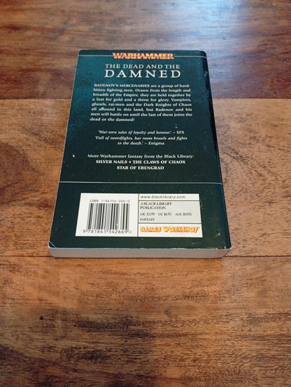 Warhammer Fantasy The Dead and the Damned Black Library 2002