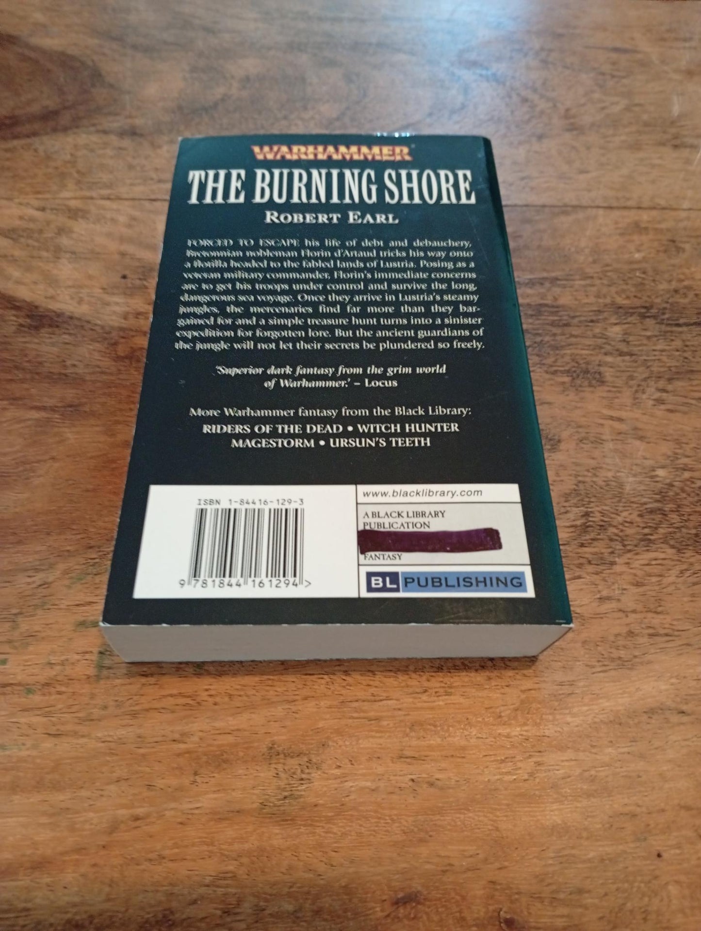 Warhammer Fantasy The Burning Shore Black Library 2004