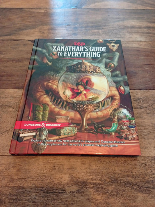 Dungeons & Dragons Xanathar's Guide to Everything 5th Ed Wizards of the Coast 2017