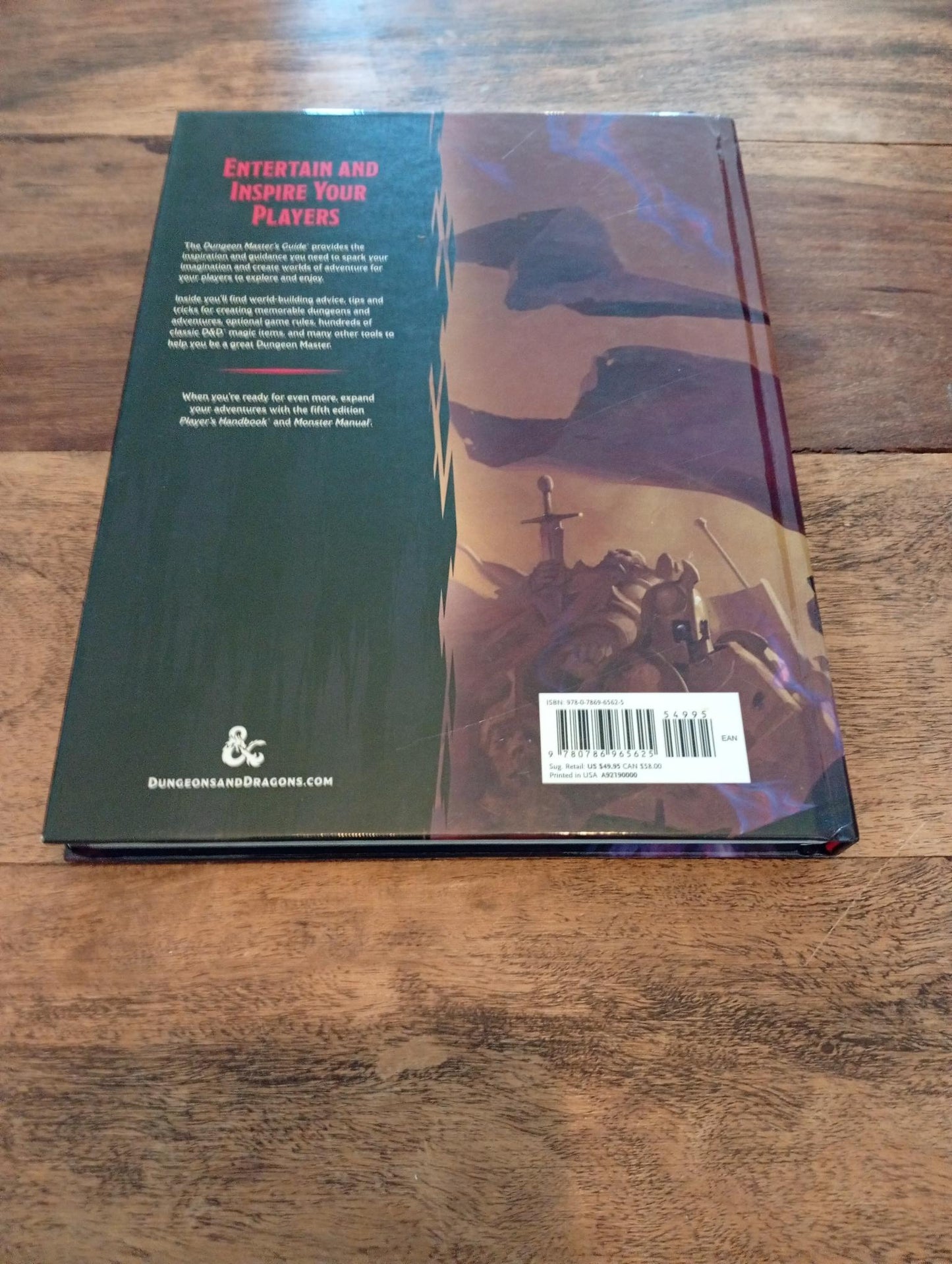Dungeons & Dragons Dungeon Master's Guide 5th Ed Wizards of the Coast 2014