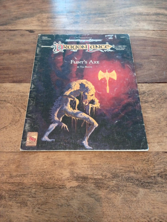 Dragonlance Flint's Axe DLQ2 TSR 2106 AD&D 1992