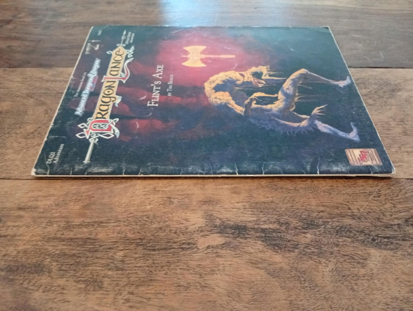 Dragonlance Flint's Axe DLQ2 TSR 2106 AD&D 1992