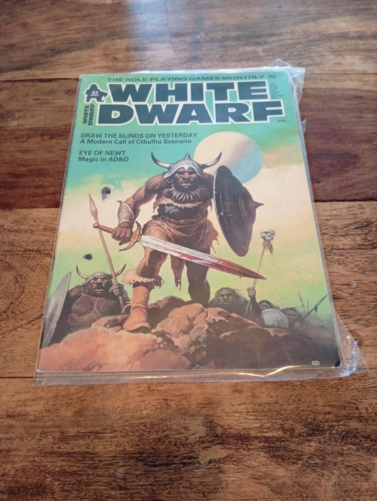 White Dwarf 63 Games Workshop Magazine