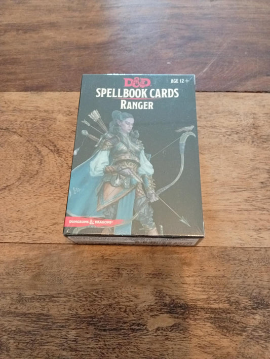 Dungeons & Dragons 5ed Spellbook Cards Ranger New