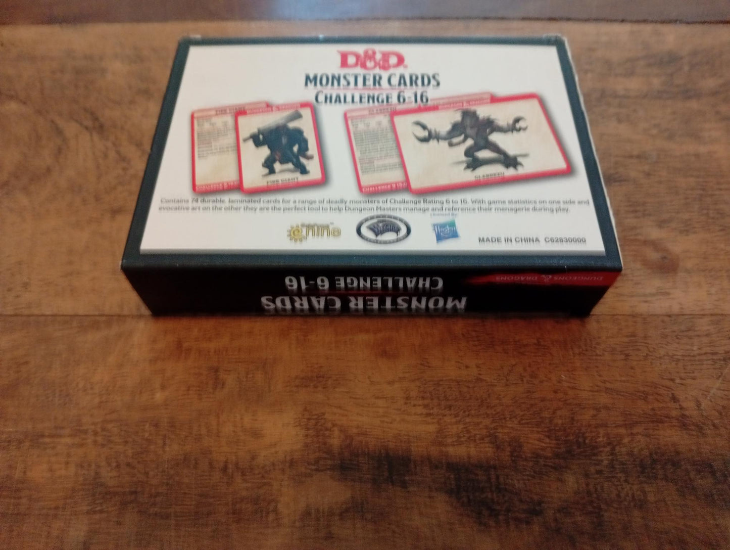 Dungeons & Dragons 5ed Monster Cards Challenge 6-16