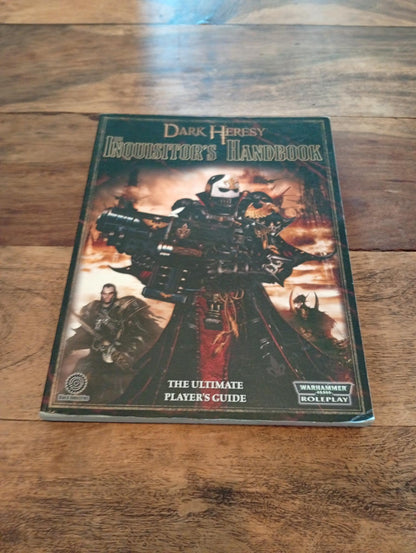 Dark Heresy The Inquisitor's Handbook Warhammer 40K Black Industries 2008