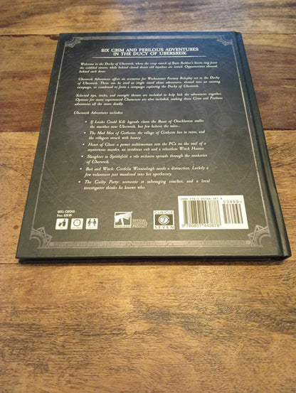 Warhammer Fantasy Roleplay Ubersreik Adventures 4th Ed Cubicle Seven 2020