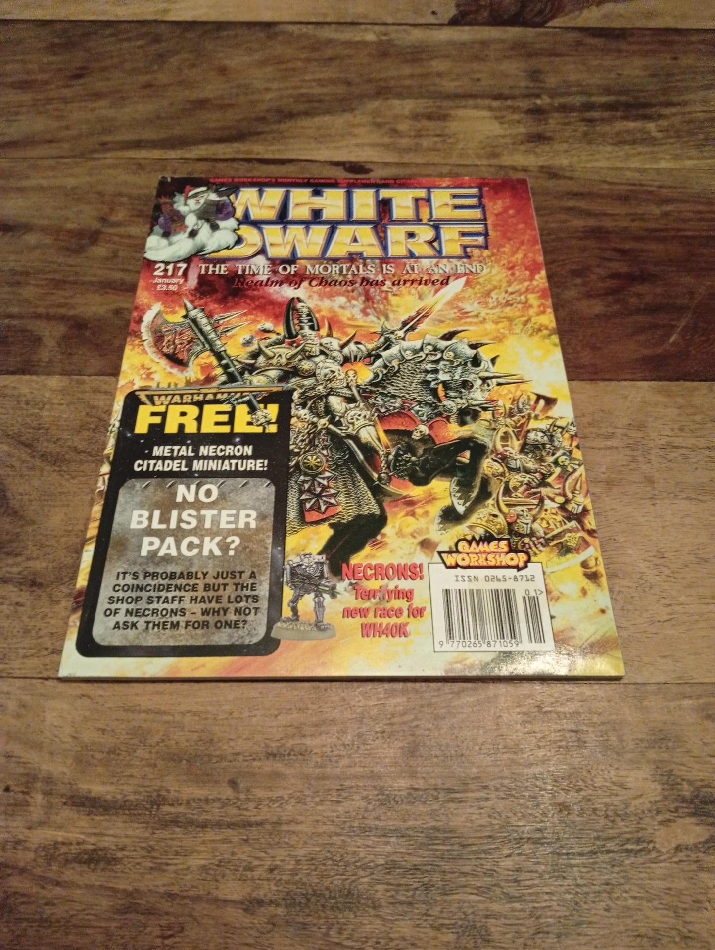 White Dwarf 217 Games Workshop Magazine
