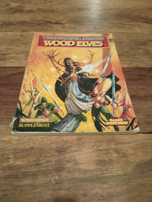 Warhammer Armies Wood Elves Codex Games Workshop 1996
