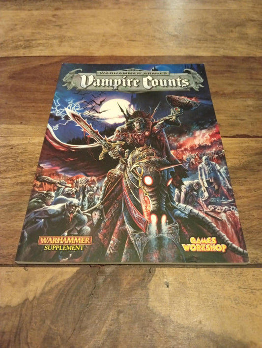 Warhammer Armies Vampire Counts Codex Games Workshop 1999