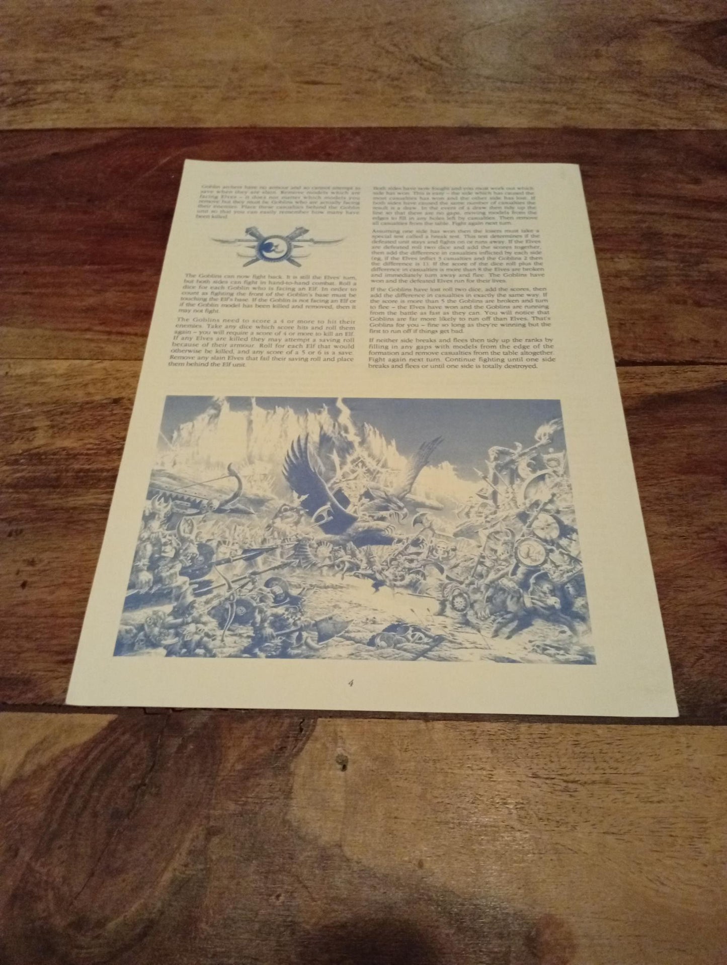 Warhammer Fantasy How To Play Core Set 4th Ed Leaflet Games Workshop