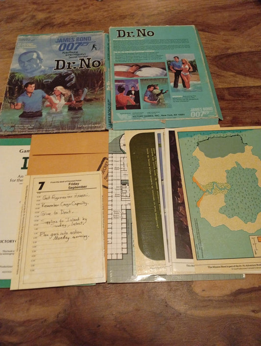 James Bond 007 Dr. No Victory Games 1984