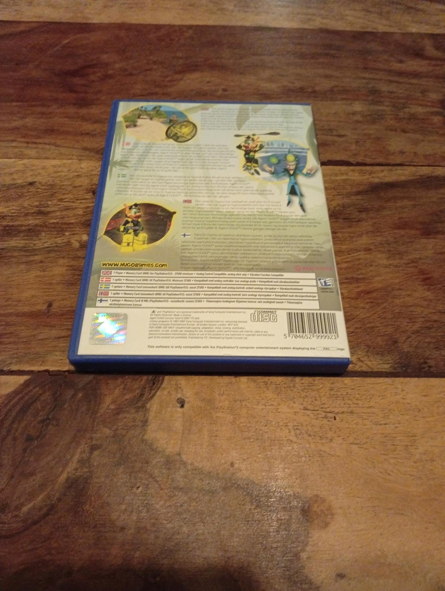 PlayStation 2 Agent Hugo Lemoon Twist 2007