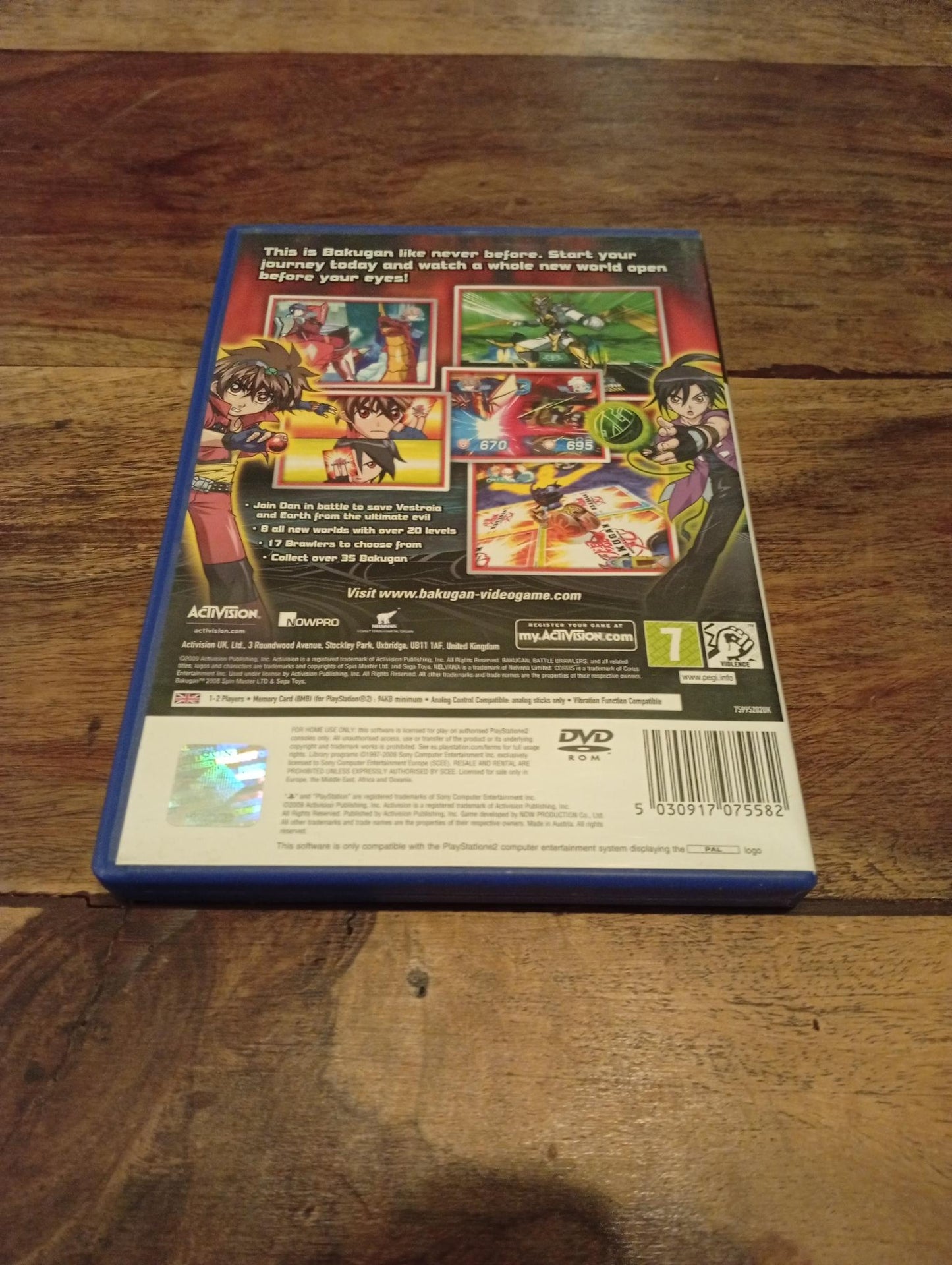 PlayStation 2 Bakugan Battle Brawlers 2009