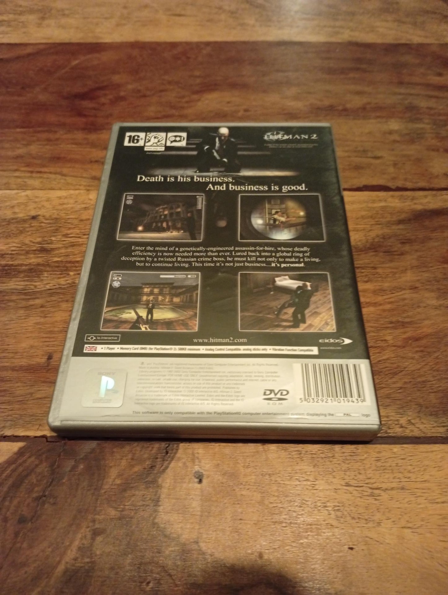 PlayStation 2 Hitman 2 Silent Assassin Platinum 2002