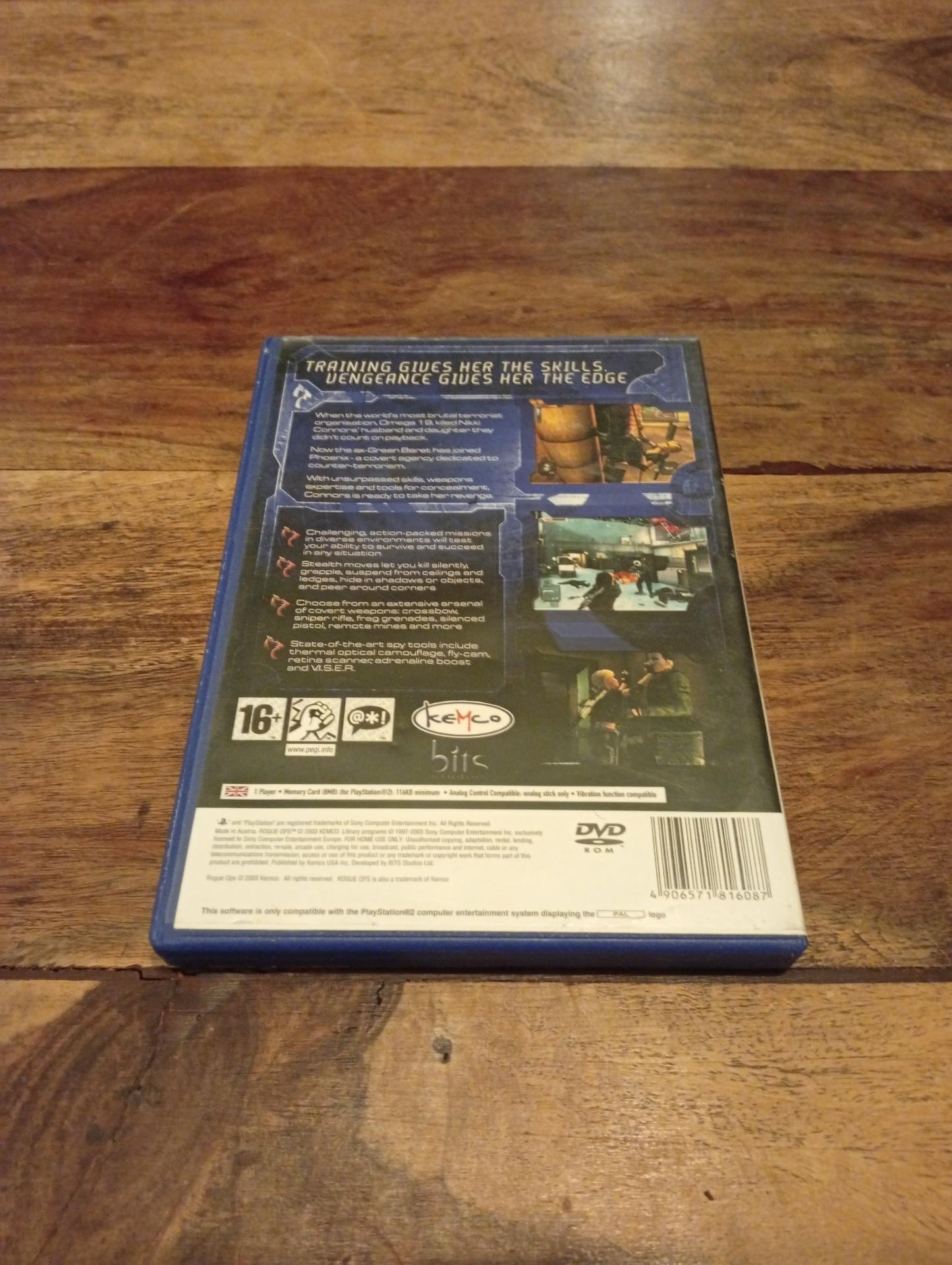 PlayStation 2 Rogue Ops 2003