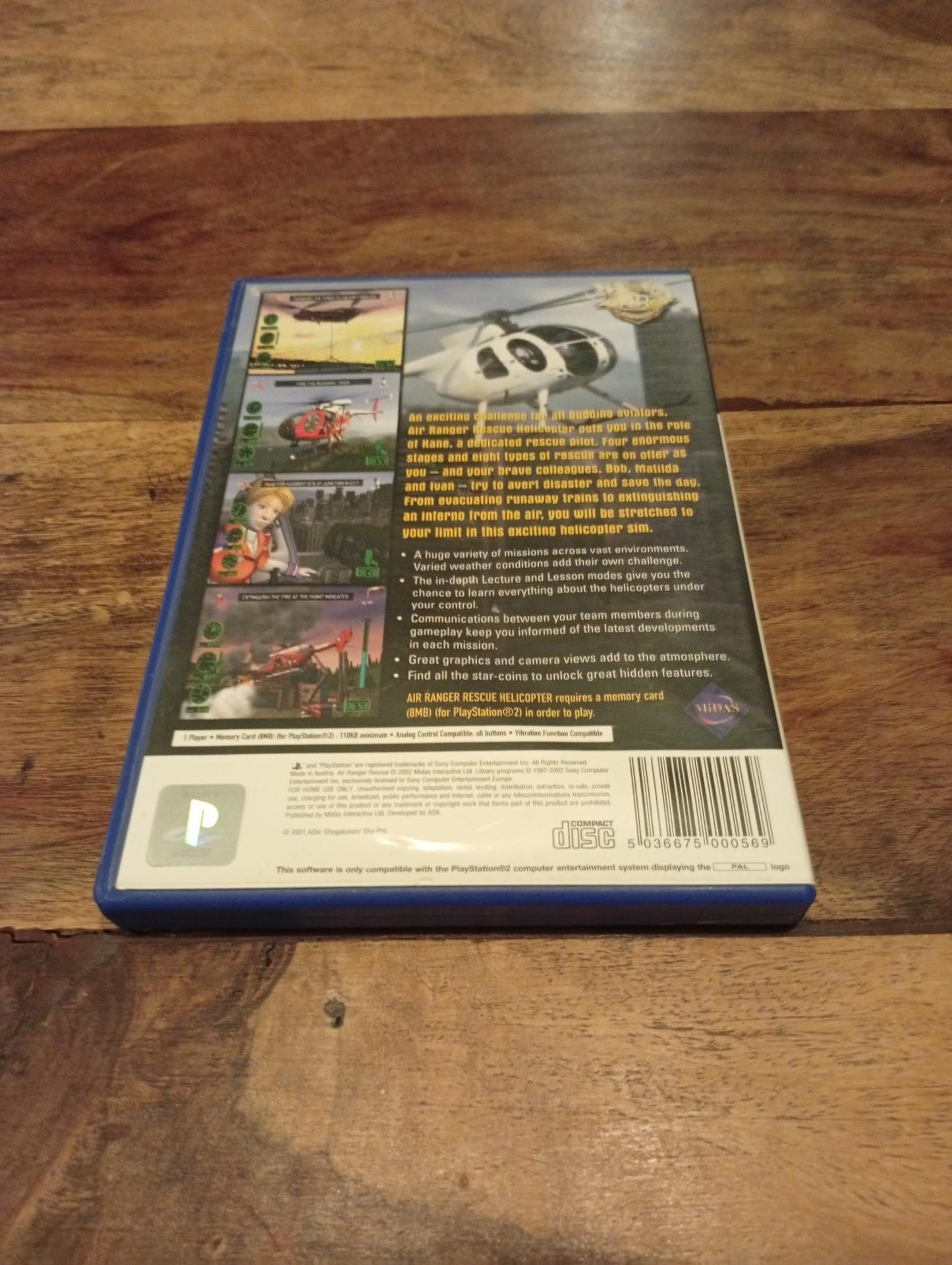 PlayStation 2 Air Ranger Rescue Helicopter 2002