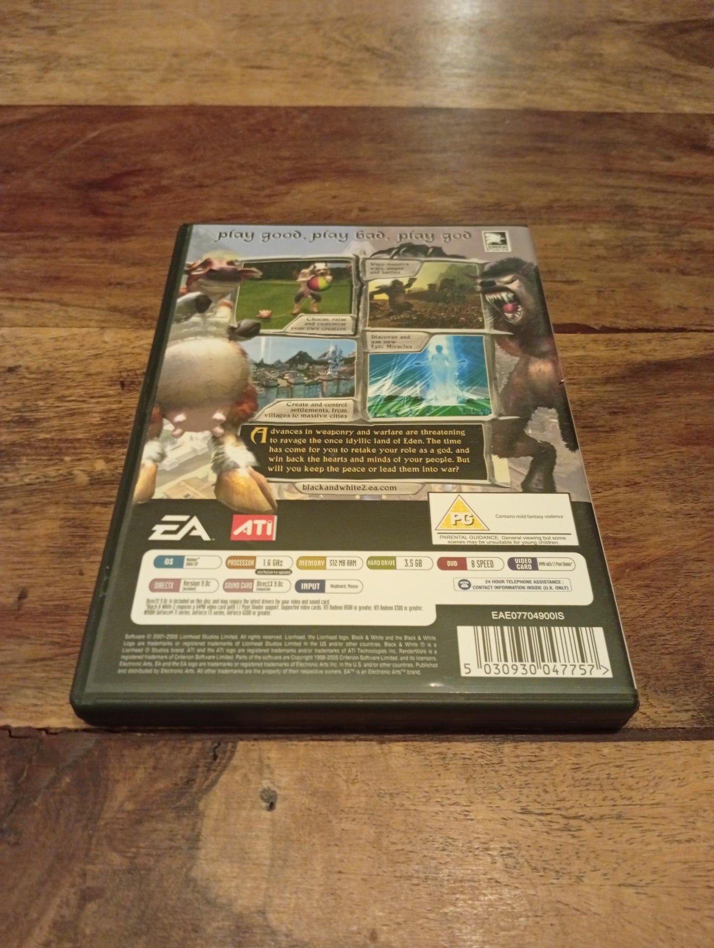 PC Game Black & White 2 2005