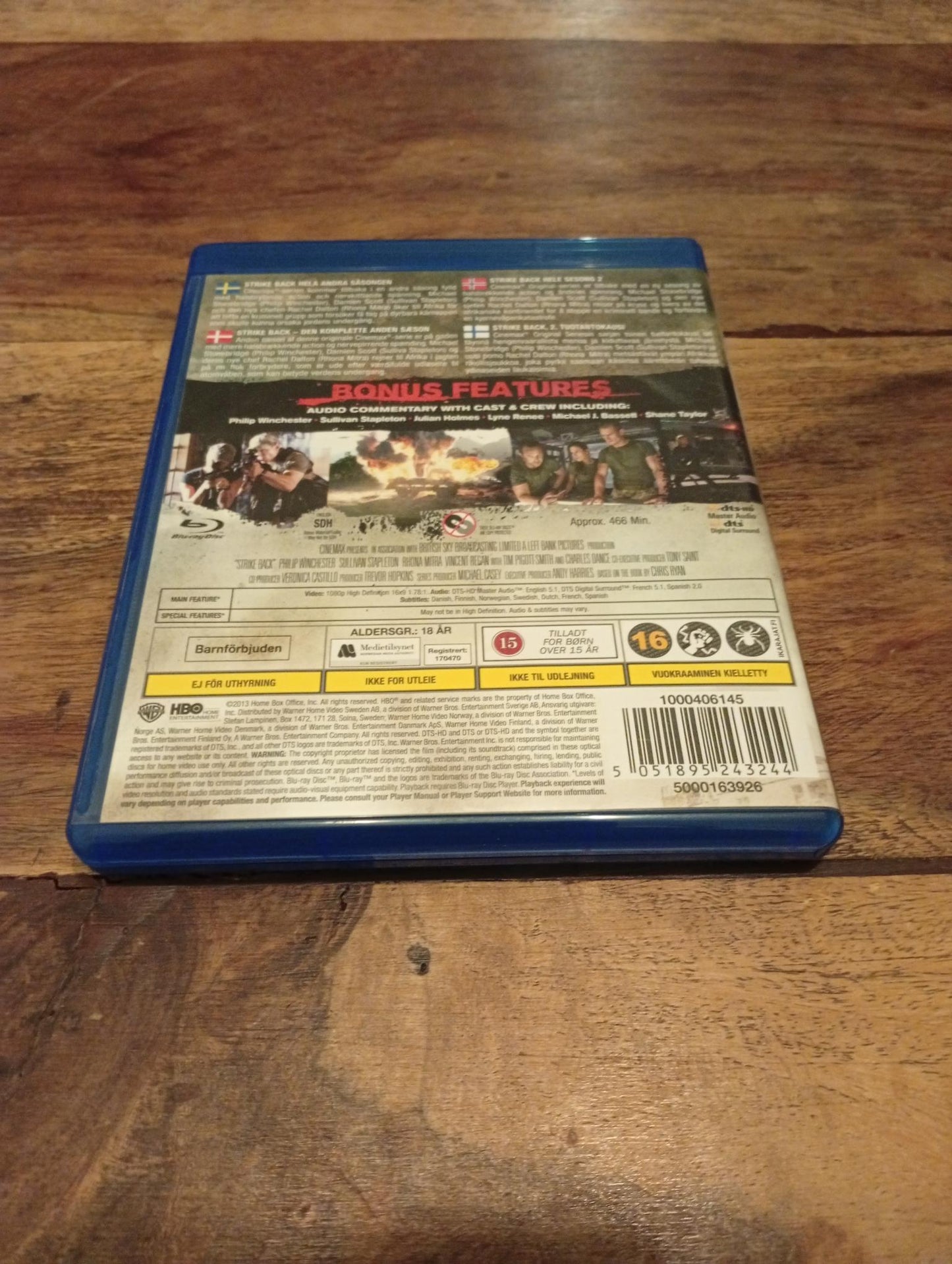 Strike Back Cinemax Season Two Blu-ray 2010