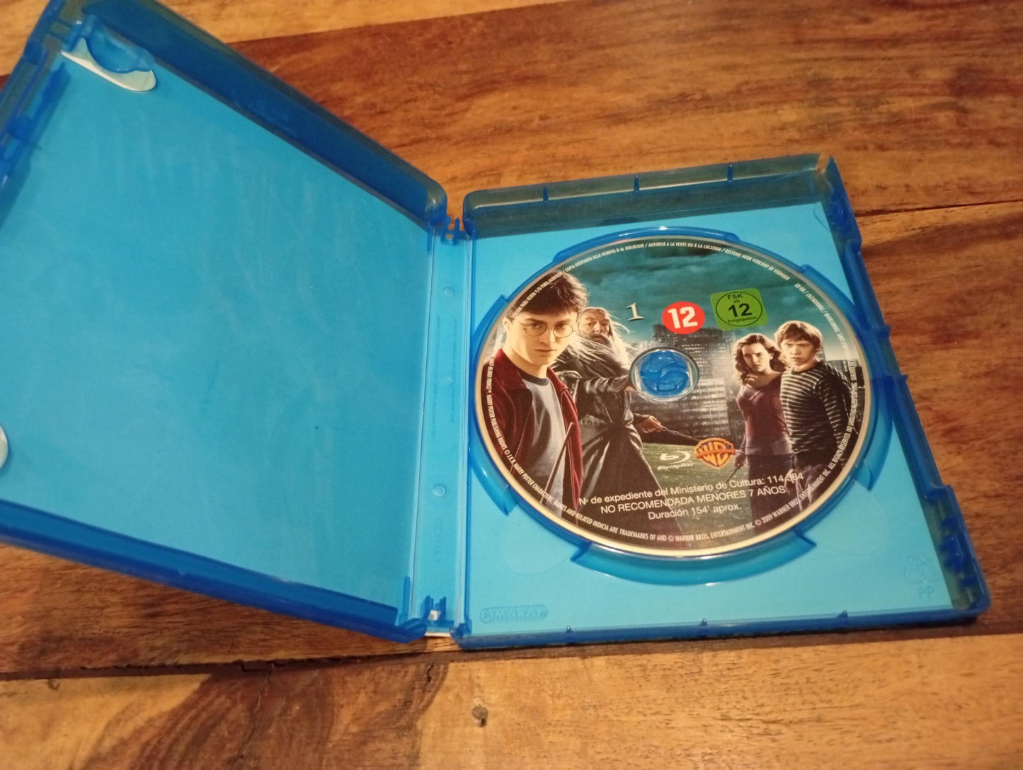 Harry Potter and the Half-blood prince Blu-ray 2009