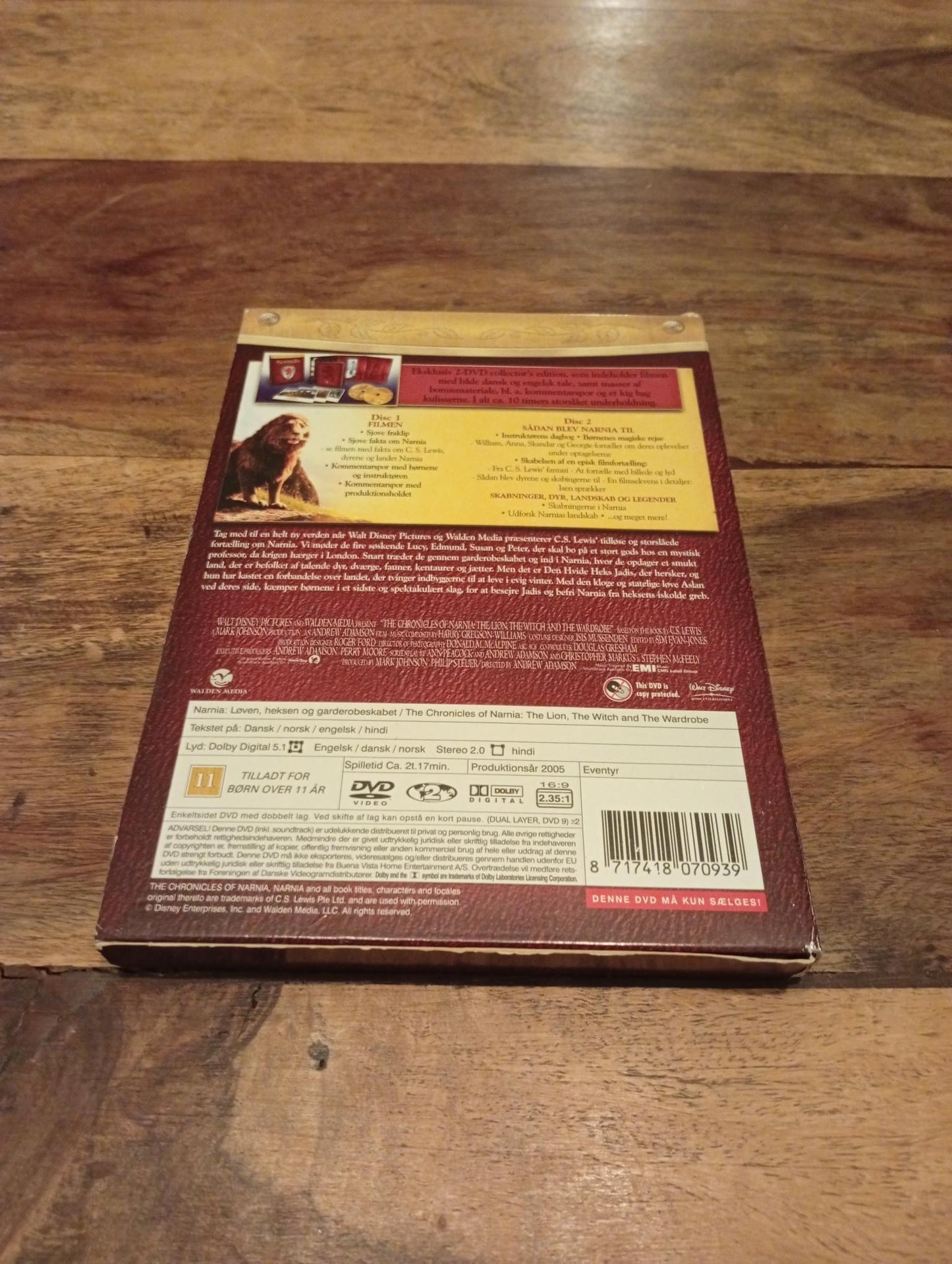 Narnia Løven, heksen og garderobeskabet Special Two-DVD Collector's Edition 2005