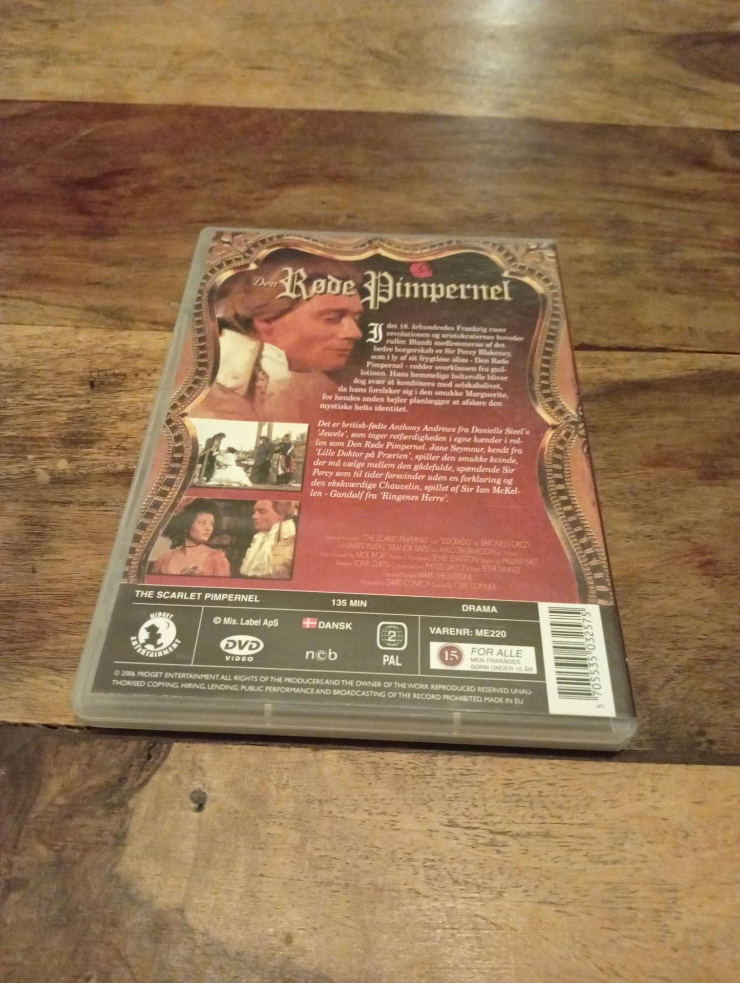 Den Røde Pimpernel 1982 (originaltitel The Scarlet Pimpernel)