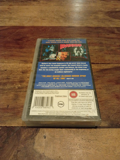 Braindead VHS Video Tape 1992