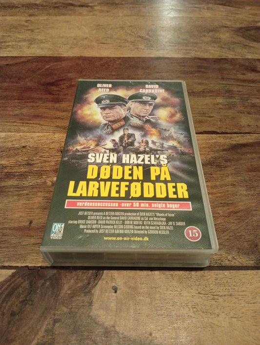Døden På Larvefødder VHS Video Tape 1987