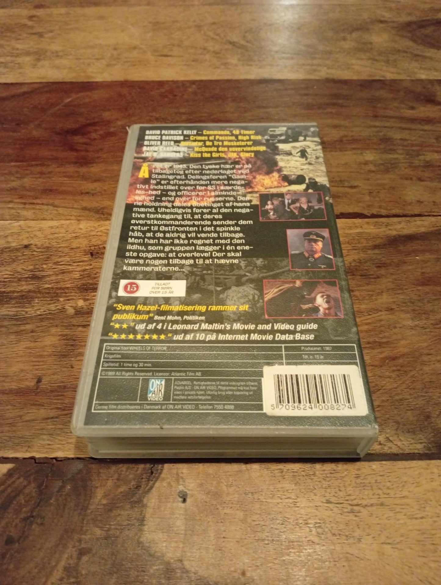 Døden På Larvefødder VHS Video Tape 1987