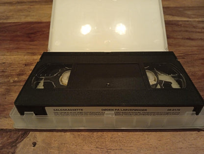 Døden På Larvefødder VHS Video Tape 1987