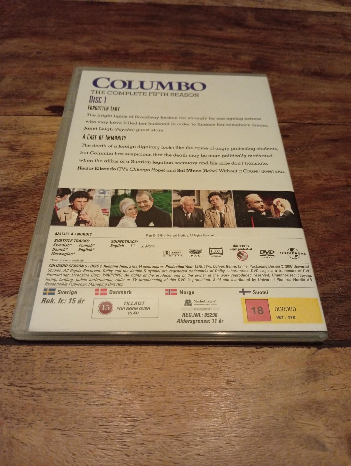 Columbo - The Complete Fifth Season Disc #1 2006