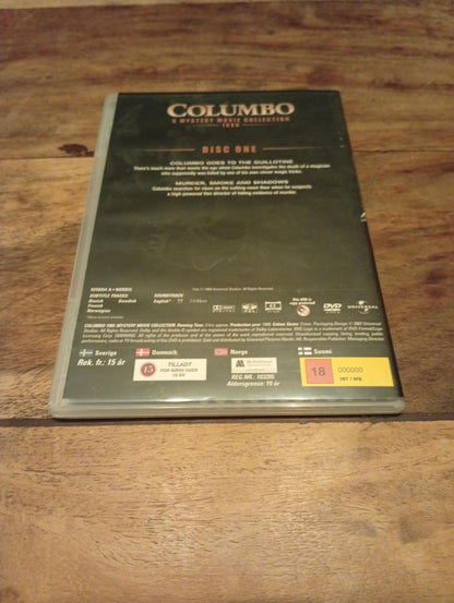 Columbo 5 Mystery Movie Collection Disc #1 1989