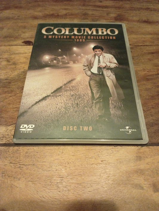 Columbo 5 Mystery Movie Collection Disc #2 1989