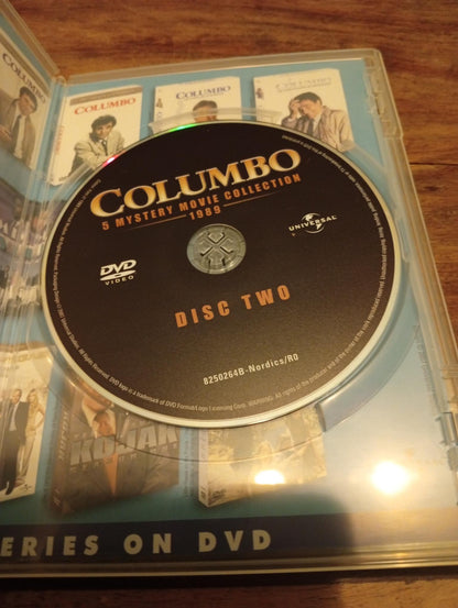 Columbo 5 Mystery Movie Collection Disc #2 1989