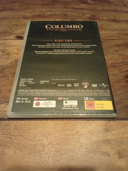 Columbo 5 Mystery Movie Collection Disc #2 1989