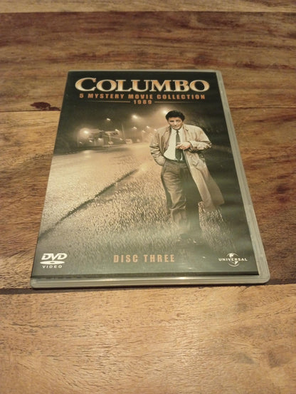 Columbo 5 Mystery Movie Collection Disc #3 1989
